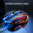 Mouse Gamer FireX RGB – 7 Cores, 6 Botões, 4 DPIs