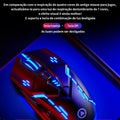 Mouse Gamer FireX RGB – 7 Cores, 6 Botões, 4 DPIs