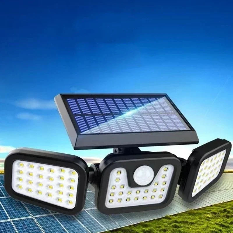 Solar Protect 3X – Refletor LED Sensor Giratório
