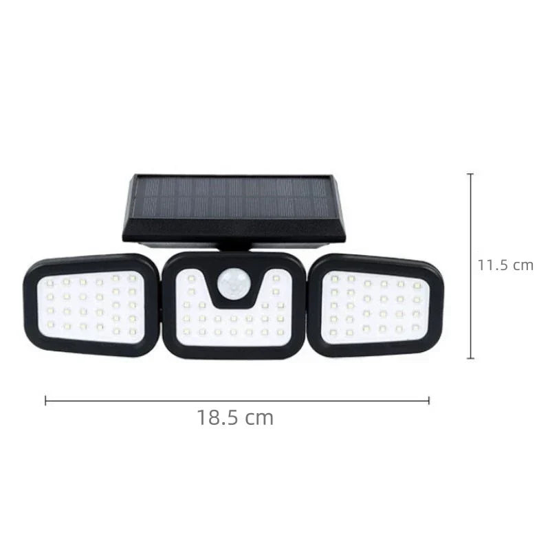 Solar Protect 3X – Refletor LED Sensor Giratório