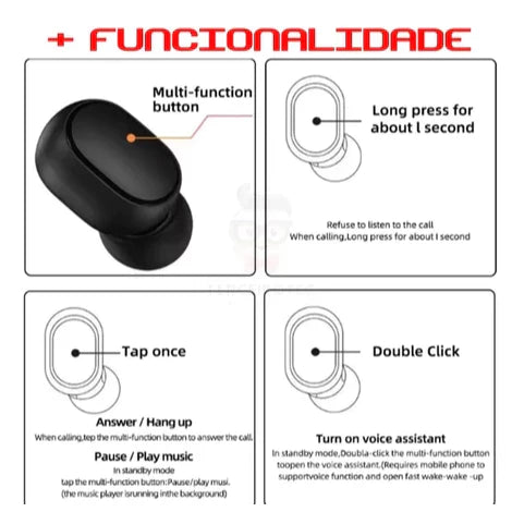 Redmi Airdots 2 Xiaomi Bluetooth 5.0