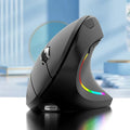 ErgoPro RGB – Mouse Vertical Sem Fio 2.4GHz 6 Botões