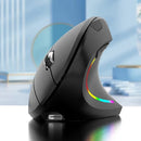 ErgoPro RGB – Mouse Vertical Sem Fio 2.4GHz 6 Botões