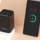 Carregador 150W 4USB + Carregador Rápido 2PD