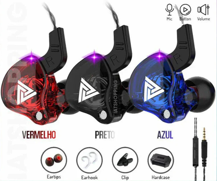 Fone de Ouvido QKZ AK6