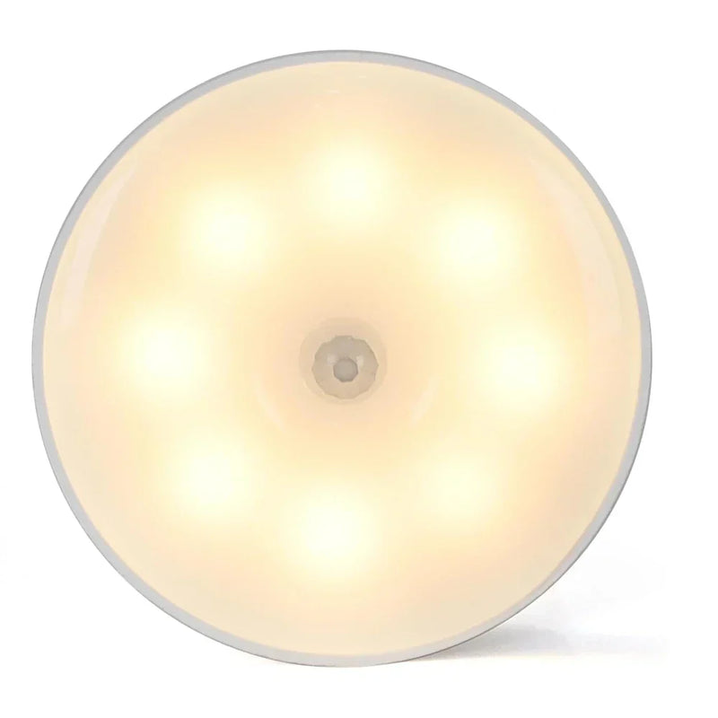 KIT6/10 Luminárias Led S/ Fio Com Sensor Presença