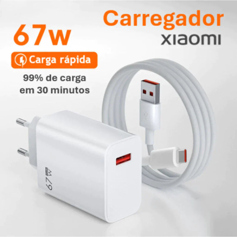 Carregador Super Fast Charging