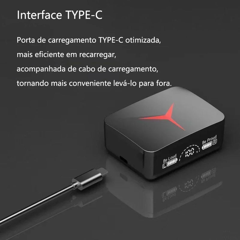 M90 Fone De Ouvido Sem Fio Bluetooth 5.3