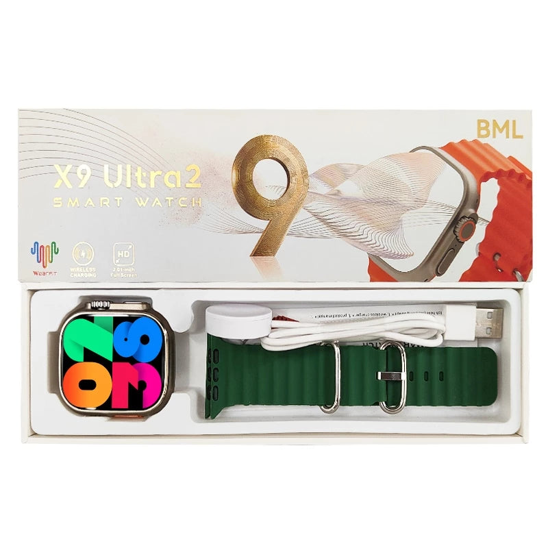 X9 Ultra Max – Smartwatch Esportivo Premium 49mm