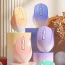 DualConnect Pro – Mouse Sem Fio Recarregável 2.4GHz & Bluetooth