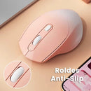 DualConnect Pro – Mouse Sem Fio Recarregável 2.4GHz & Bluetooth