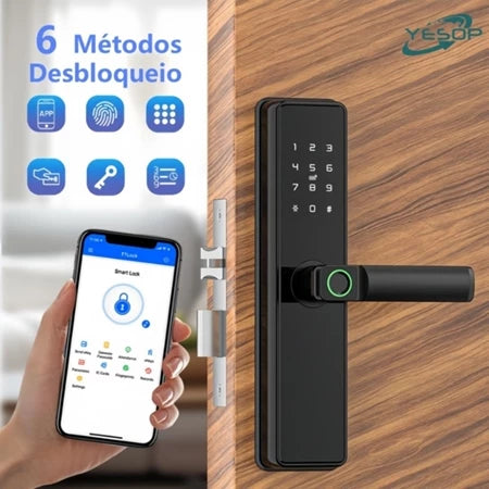 YESOP Smart Ultra – Fechadura Digital 5 em 1 WiFi TUYA