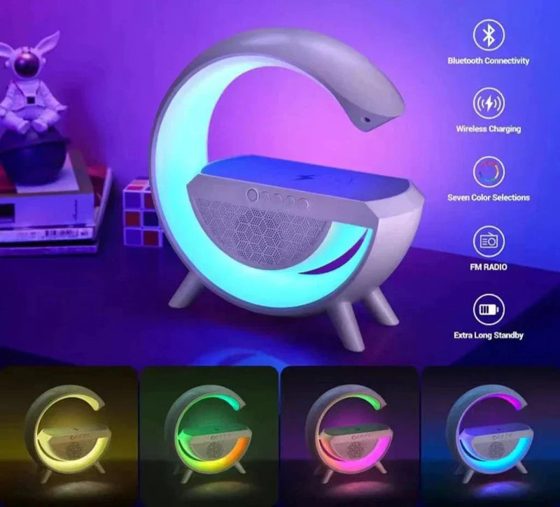 Caixa de Som e Carregador em Um Só Produto