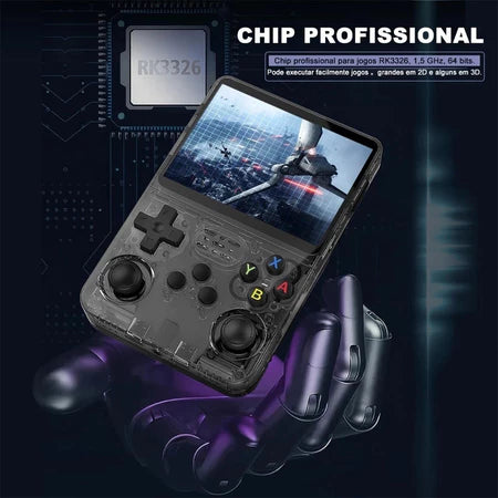 RetroCore R36S – Console Portátil Linux 15K Games HD