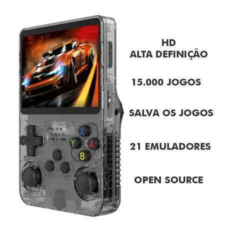 RetroCore R36S – Console Portátil Linux 15K Games HD