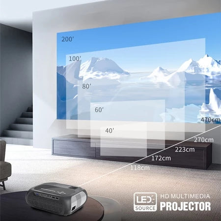 T7 WiFi Cinema – Projetor Full HD 4000 Lúmens