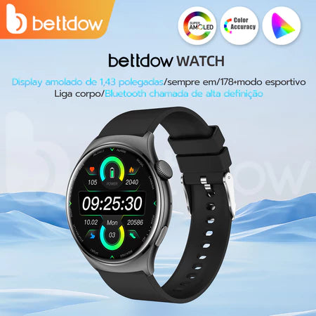 Smartwatch BETTDOW Active Pro IP68 UNISEEX À PROVA D´ÁGUA